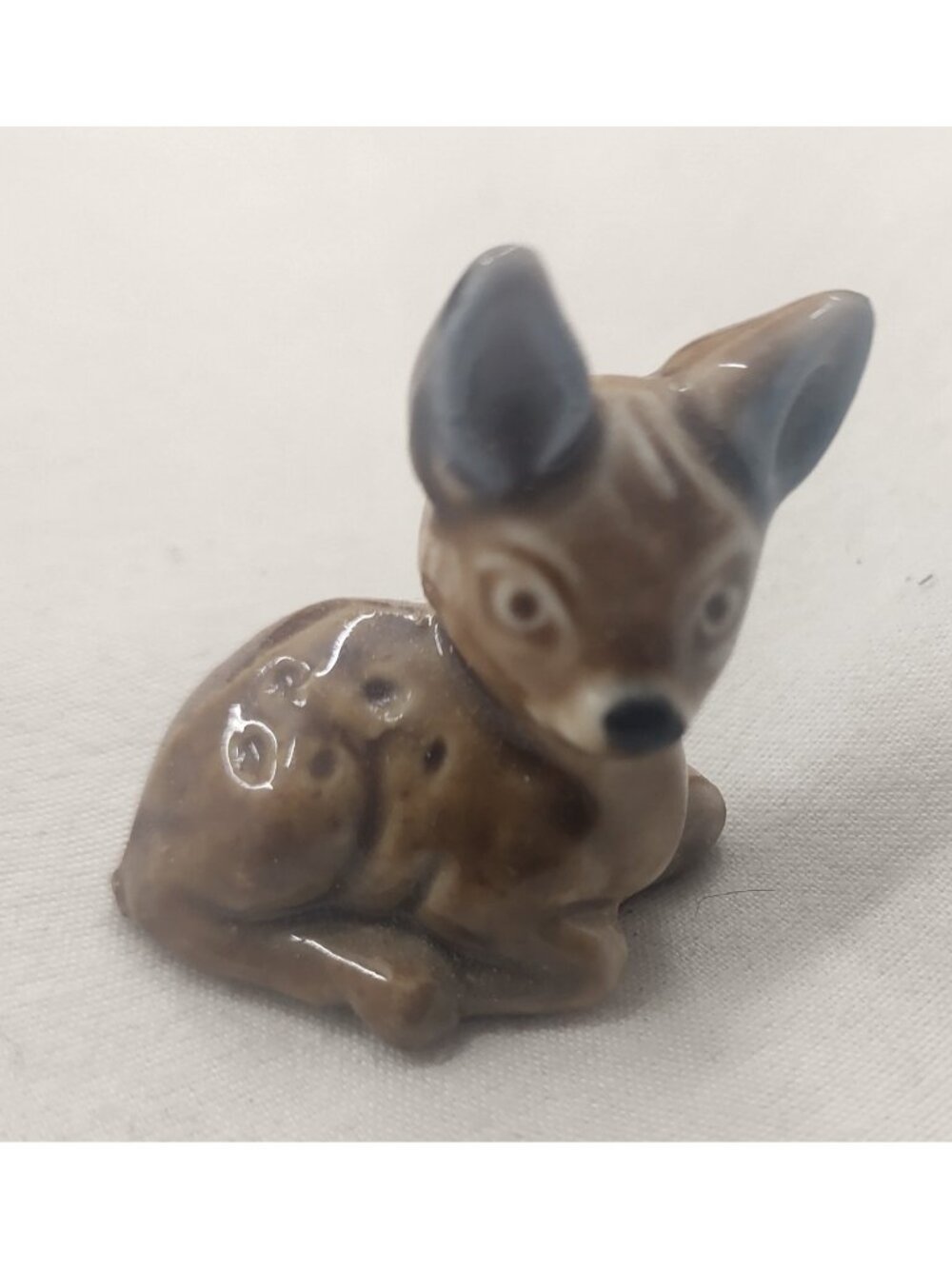 Wade Whimsies Miniature Porcelain Figurines Lot Vintage Red Rose Tea Deer